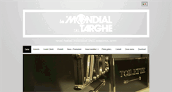 Desktop Screenshot of lamondialtarghe.it